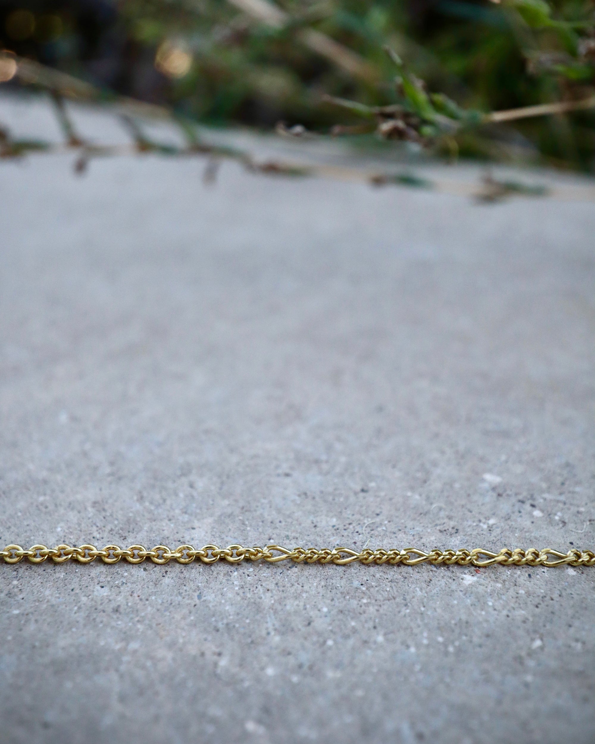 Gold chain necklaces
