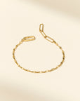 Gold confetti bracelet for women – perfect for birthdays, holidays, or everyday stacking