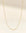 Gold confetti necklace – elegant everyday jewelry for women with frustration-free clasp