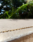 Gold Confetti Chain Bracelet