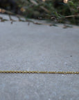 Gold Mixed Media Chain Necklace