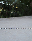 Silver Confetti Chain Necklace