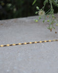 Gold Confetti Chain Bracelet