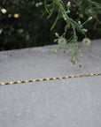 Gold Confetti Chain Necklace