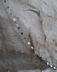 Silver Confetti Chain Necklace