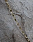 Gold Confetti Chain Necklace