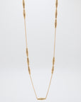 Gold Croissant Necklace