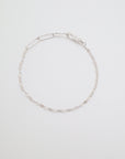 Silver Confetti Chain Bracelet