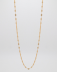 Gold Confetti Chain Necklace