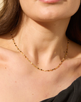 Gold Confetti Chain Necklace