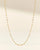 Gold confetti necklace – elegant everyday jewelry for women with frustration-free clasp