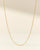 14k gold vermeil chain necklace with mixed textures – elevated women’s fashion accessory with easy Claspe mechanism, better than a lobster clasp