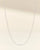 Silver confetti necklace for women – dainty and durable everyday jewelry gift idea