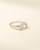 Minimalist silver ring for women – chic and stackable for everyday comfort