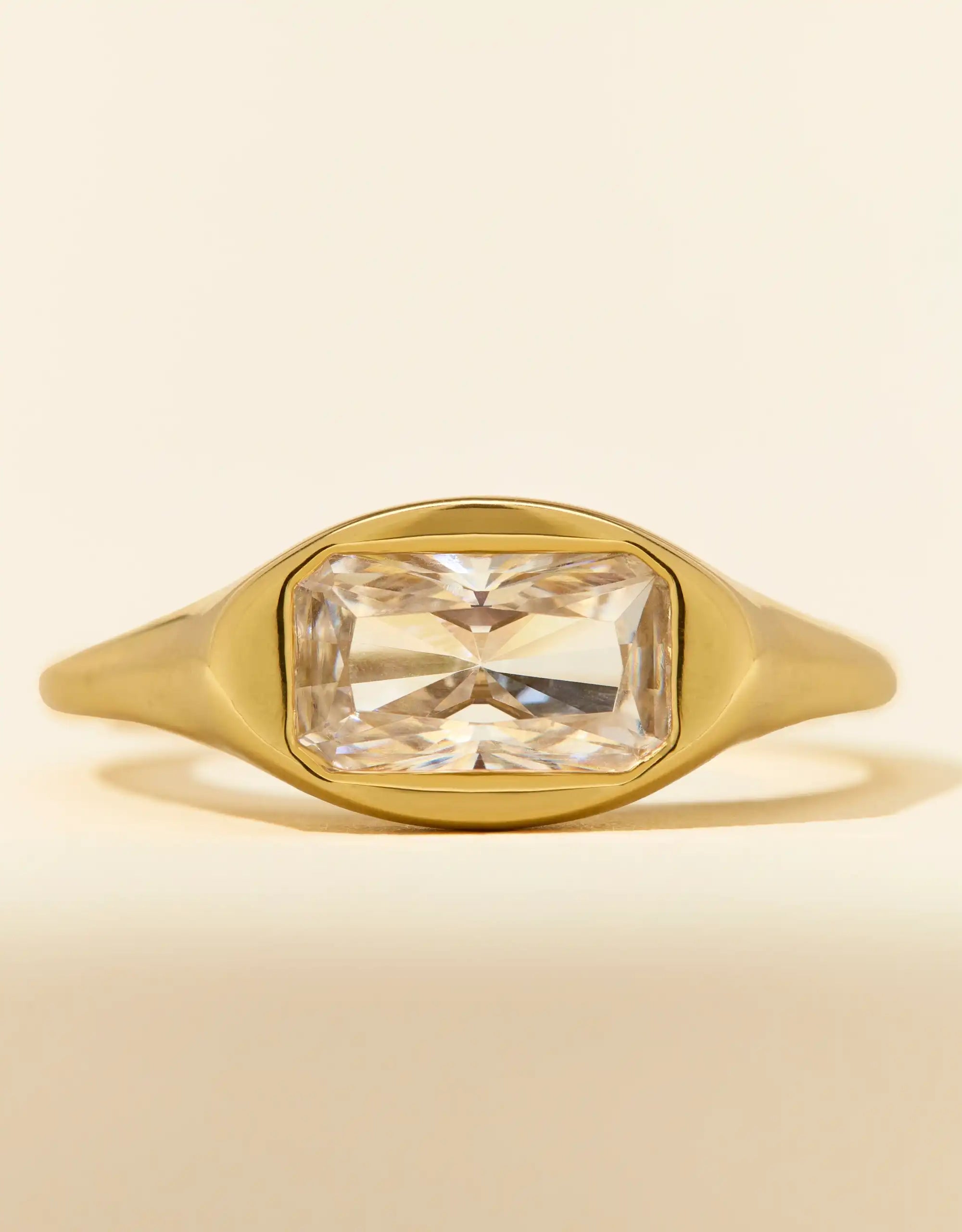 Gold Signature Ring