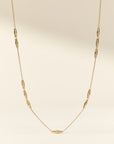 Gold Croissant Necklace