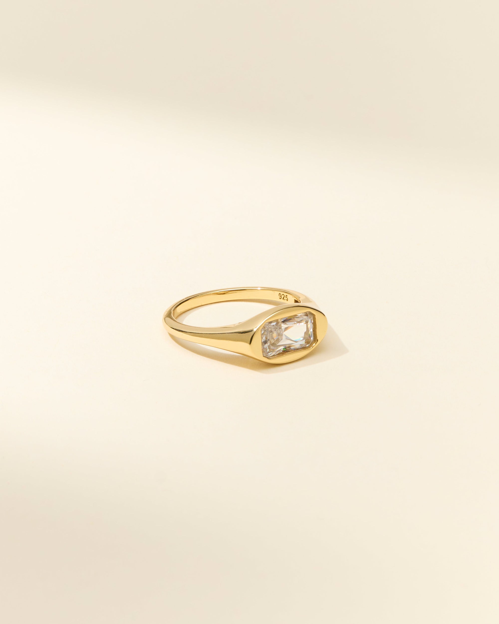 Gold Signature Ring