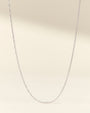 Silver Mixed Media Chain Necklace